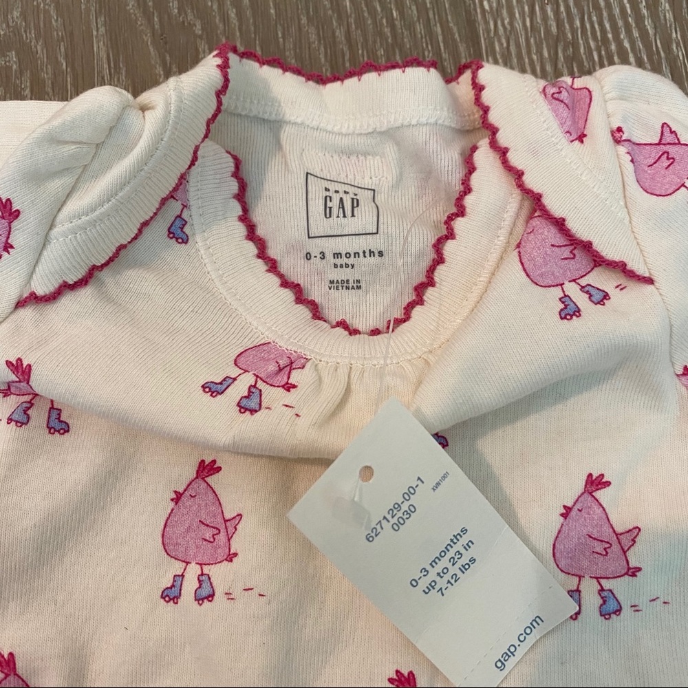 Baby GAP Girls Onesie, 0-3months - Picture 4 of 7